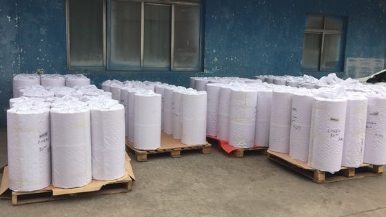 De witte Ring van de Glasvezelmesh cloth for electrical insulation van de Transformator Grondstof